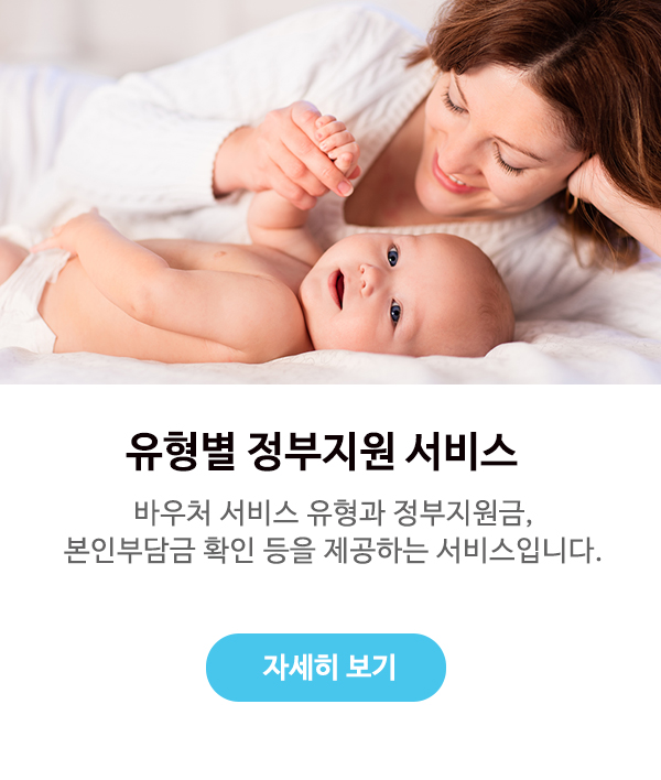 유형별 정부지원금 안내